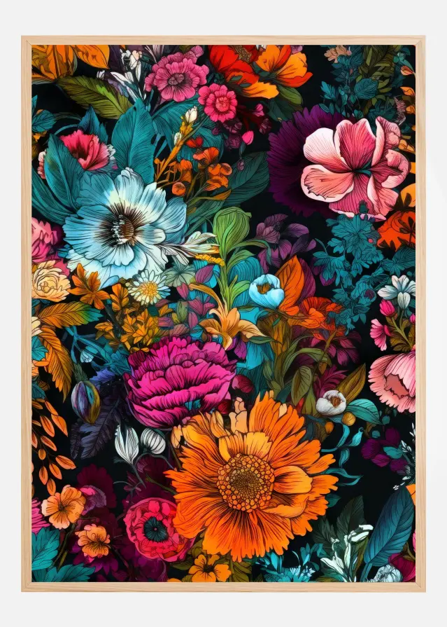 Bildverkstad Meadow flowers 6 Poster