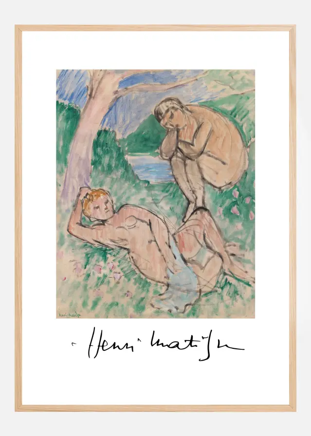 Bildverkstad Baigneurs II - Henri Matisse Poster