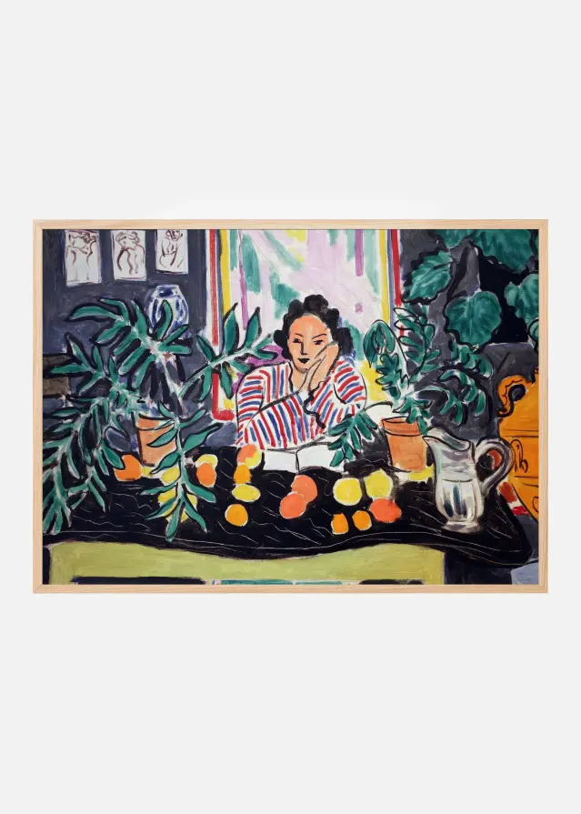 Bildverkstad Interno Con Vaso Etrusco 1940 - Henri Matisse Poster