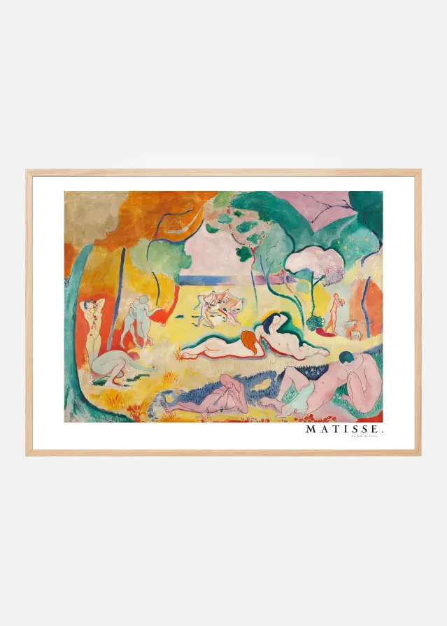 Bildverkstad La Joie De Vivre II - Henri Matisse Poster