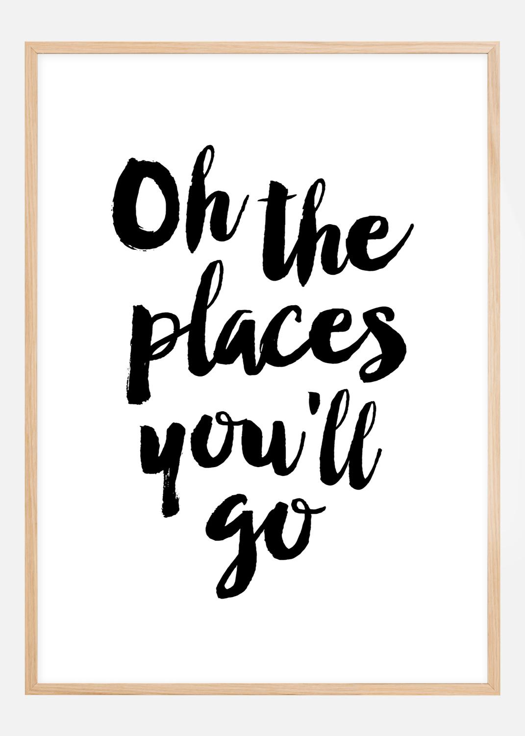 Product Image for Oh the places you'll go Poster (21x29,7 cm (A4))