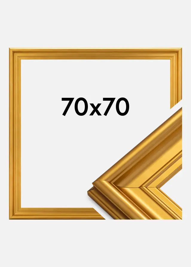 Ramverkstad Fotolijst Mora Premium Goud 70x70 cm