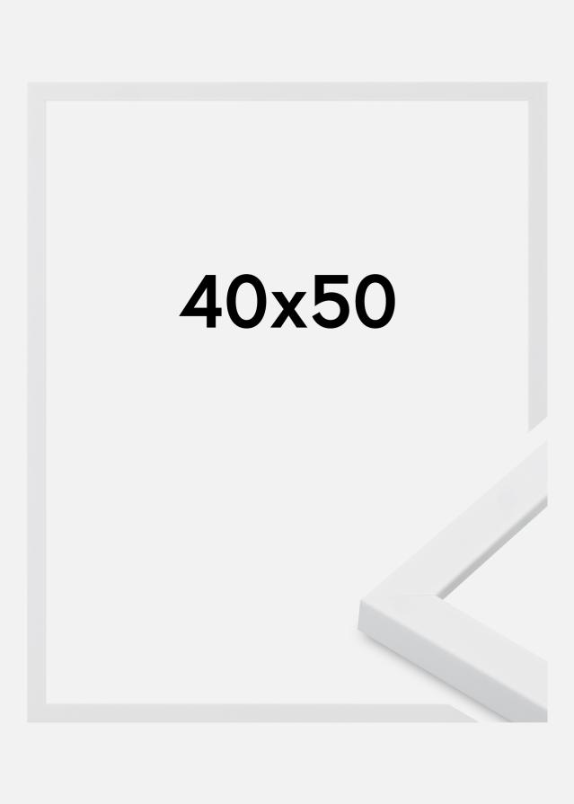 Jämtlands Ramfabrik Fotolijst Oban Acrylglas Wit 40x50 cm