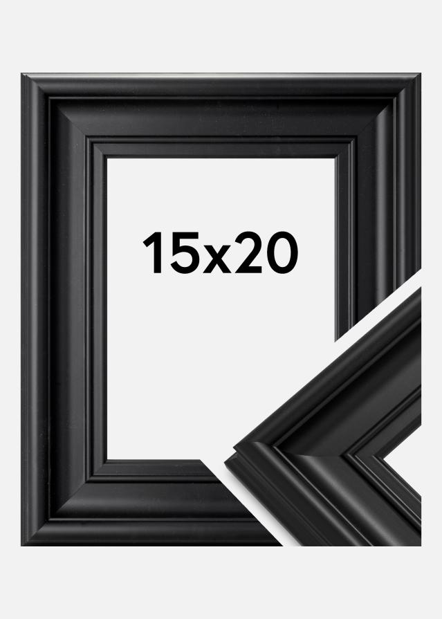 Ramverkstad Fotolijst Mora Premium Zwart 15x20 cm