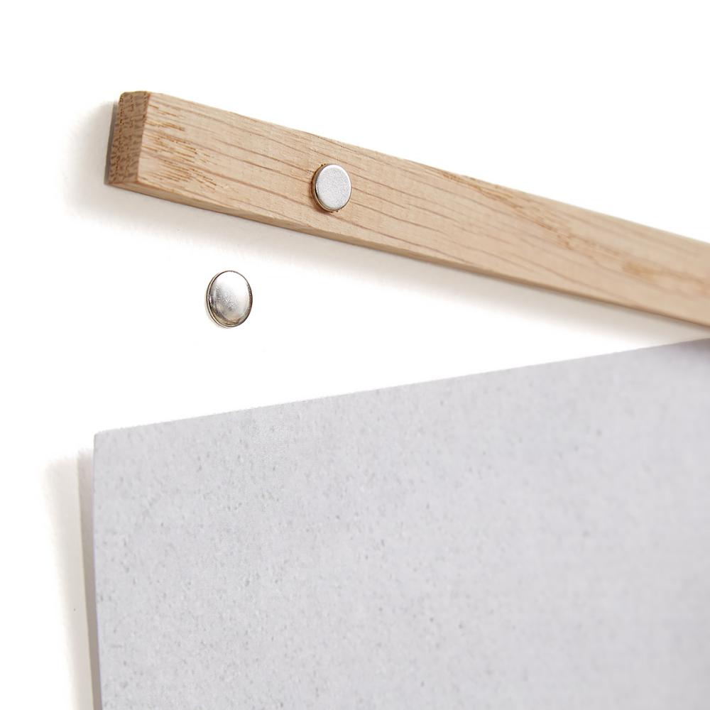 By Wirth Wall Sticks Magnets Nature Oak 50 cm