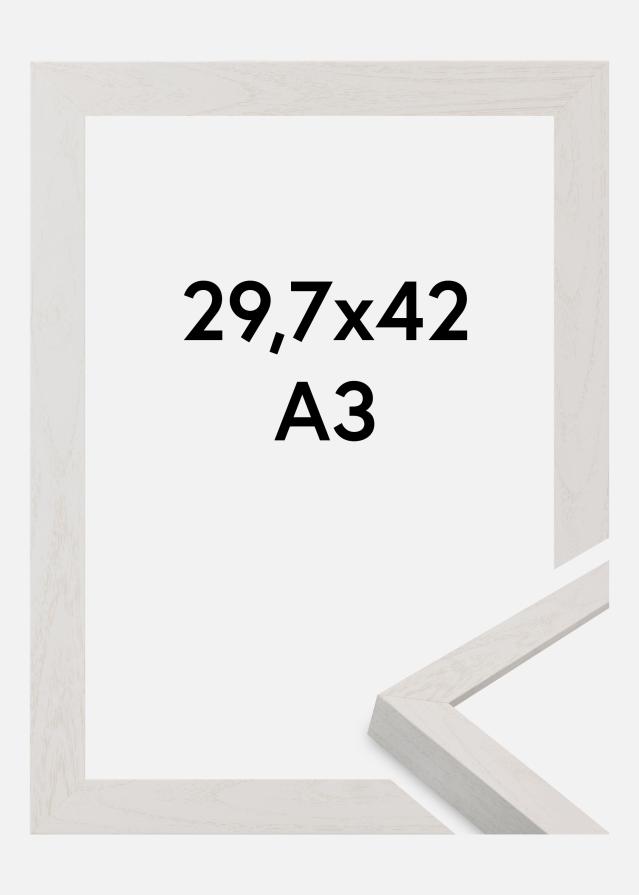 Jämtlands Ramfabrik Fotolijst Wells Acrylglas Wit 29,7x42 cm (A3)