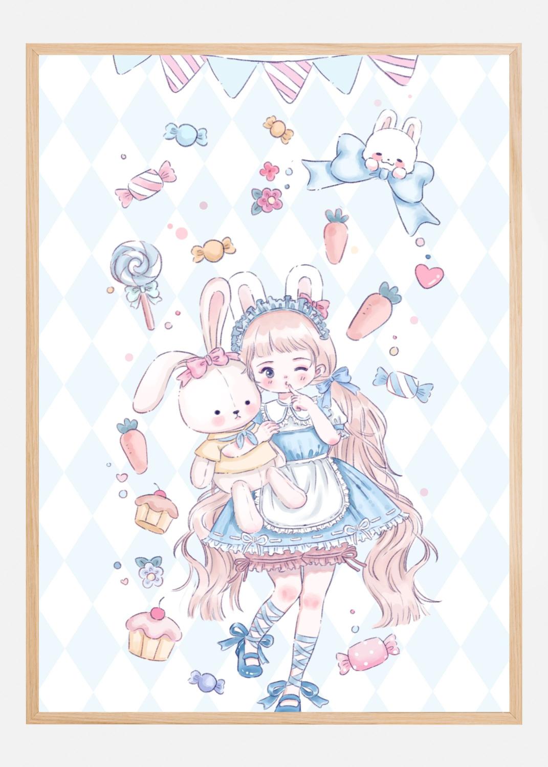 Product Image for Sweet Candy Girl Poster (30x40 cm)