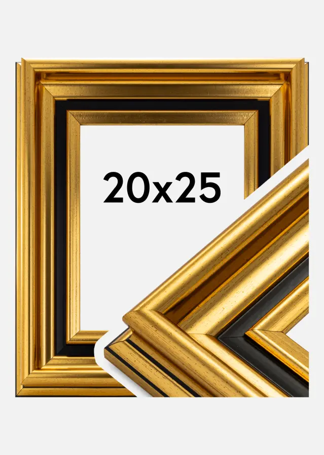 Ramverkstad Fotolijst Gysinge Premium Goud 20x25 cm