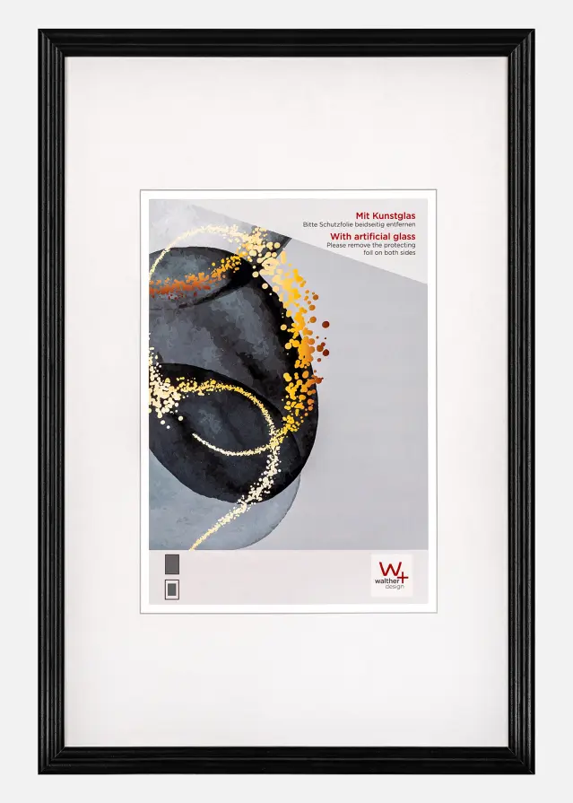 Walther Fotolijst Walther Select Acrylglas Zwart 30x40 cm