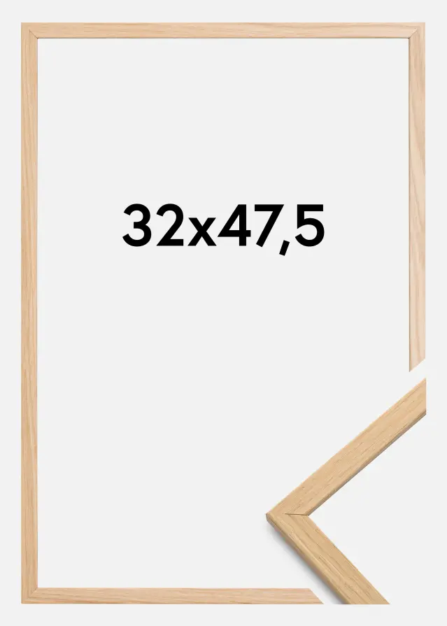 Galleri 1 Fotolijst Edsbyn Acrylglas Eikenhout 32x47,5 cm