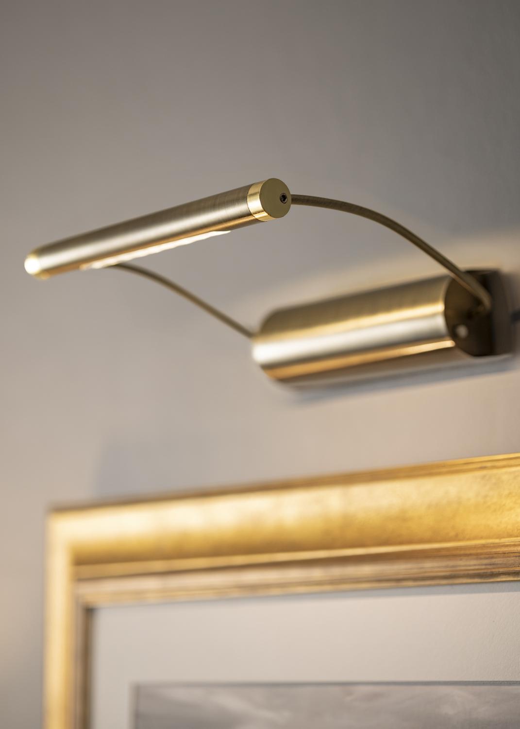 Product Image for Tommy LED 21 cm voor lijstbreedte 30-50 cm schilderijverlichting - Messing