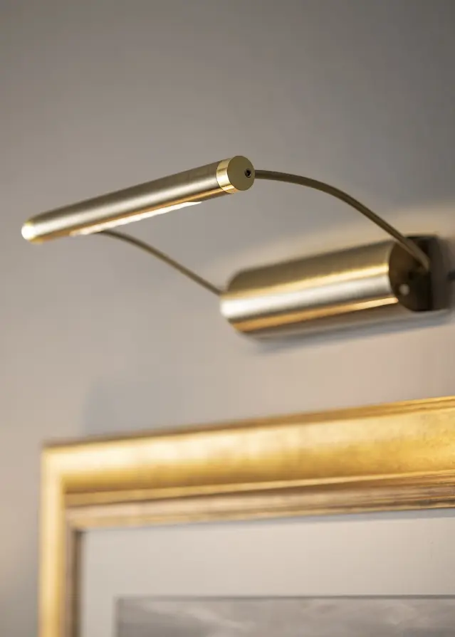 Bioledex Tommy LED 21 cm schilderijverlichting - Messing
