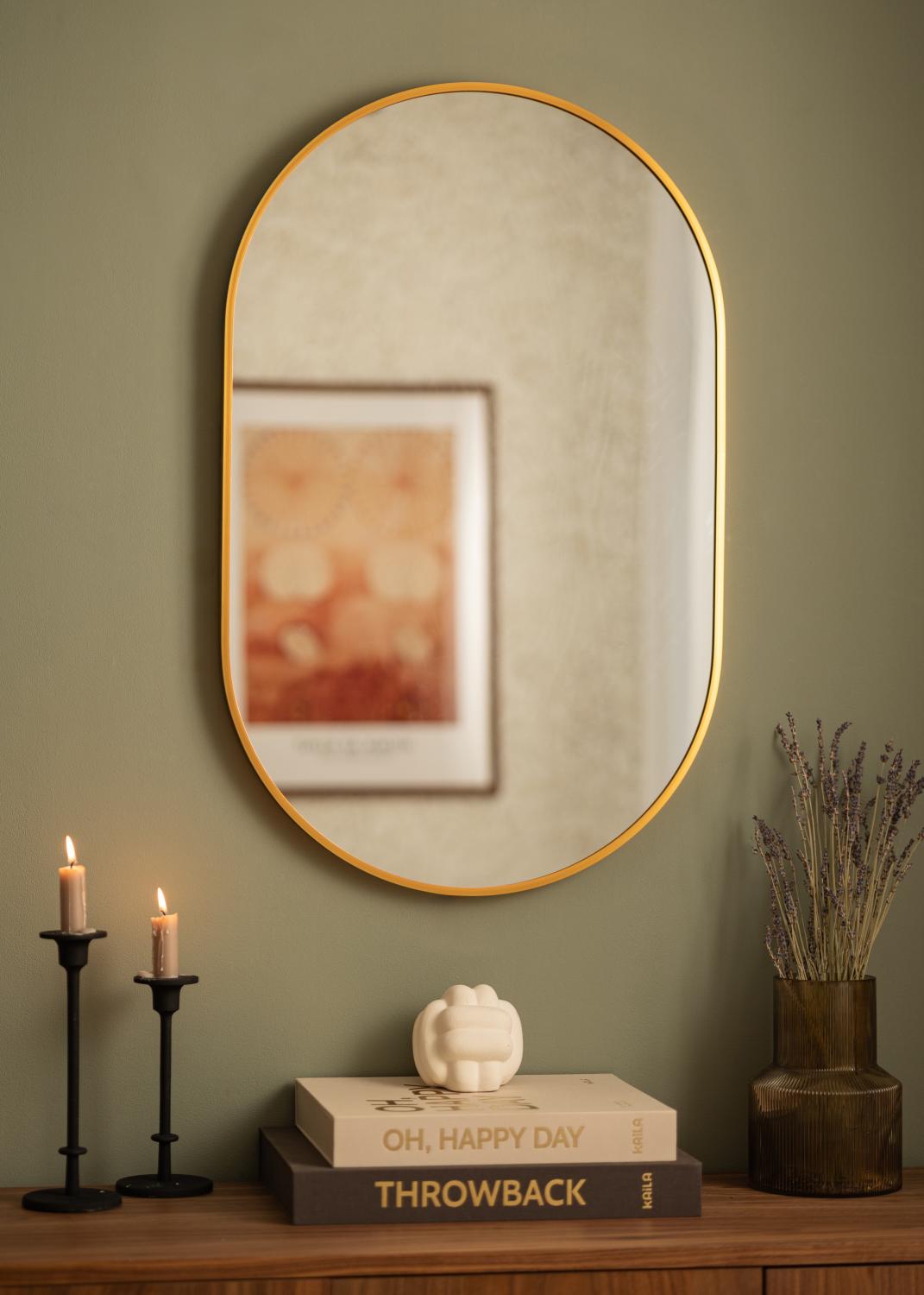 Product Image for Spiegel Madrid Messing 50x80 cm