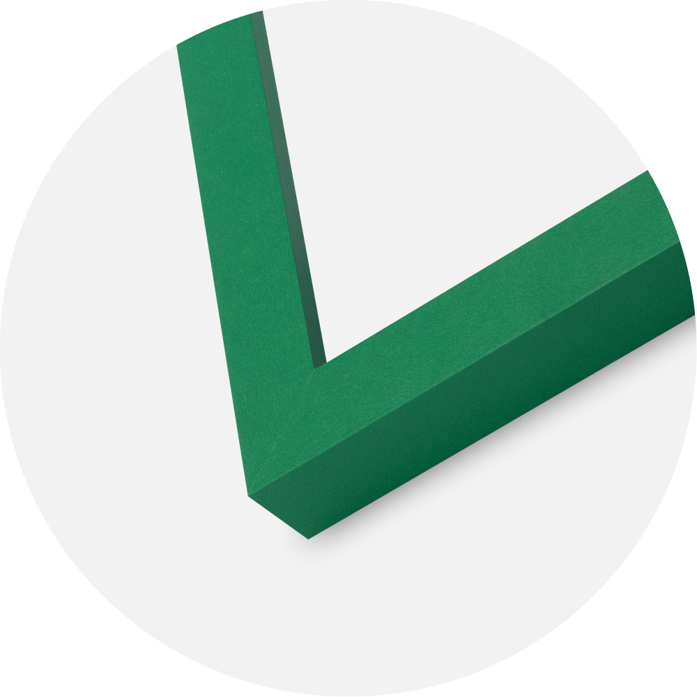 Jämtlands Ramfabrik Fotolijst Selection Acrylglas Light Green 20x30 cm