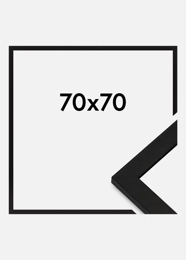 Artlink Fotolijst BGA Classic Acrylglas Zwart 70x70 cm