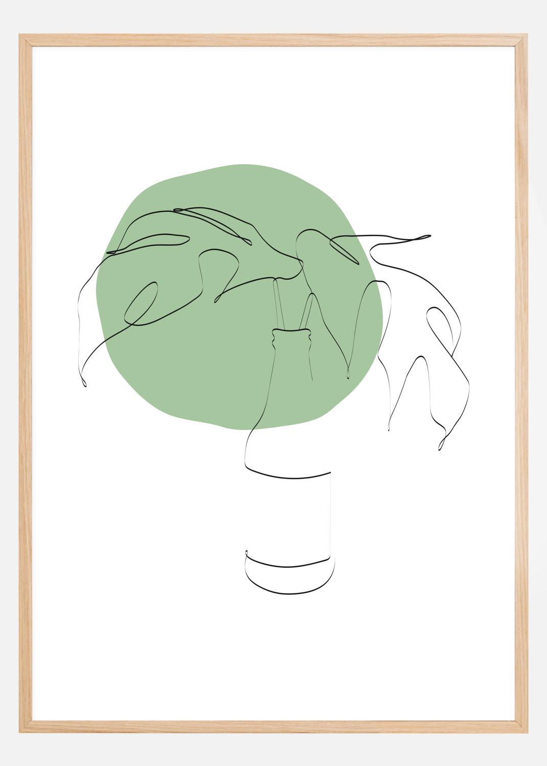 Product Image for GREEN Poster (21x29,7 cm (A4))