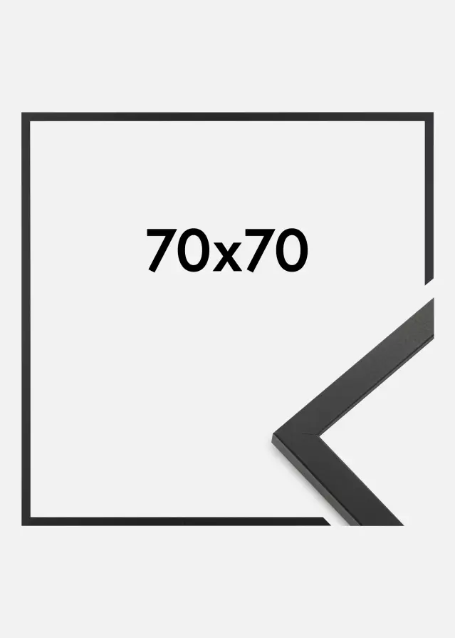 Artlink Fotolijst Trendy Acrylglas Zwart 70x70 cm