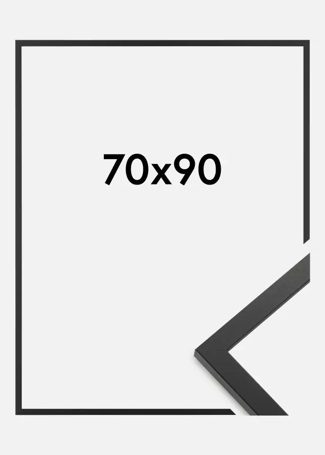 Artlink Fotolijst Trendy Acrylglas Zwart 70x90 cm
