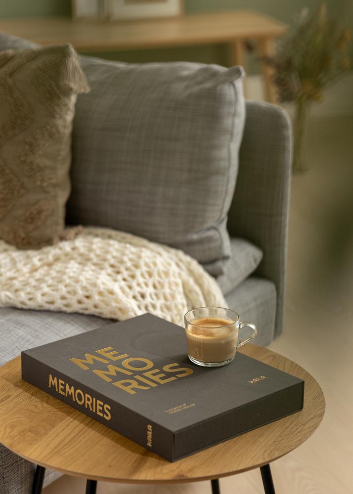 KAILA KAILA MEMORIES Black XL - Coffee Table Photo Album - 60 Foto's van 10x15 cm