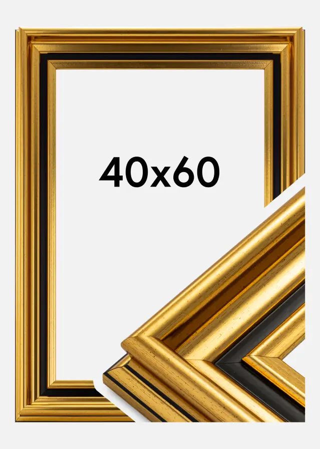 Ramverkstad Fotolijst Gysinge Premium Goud 40x60 cm