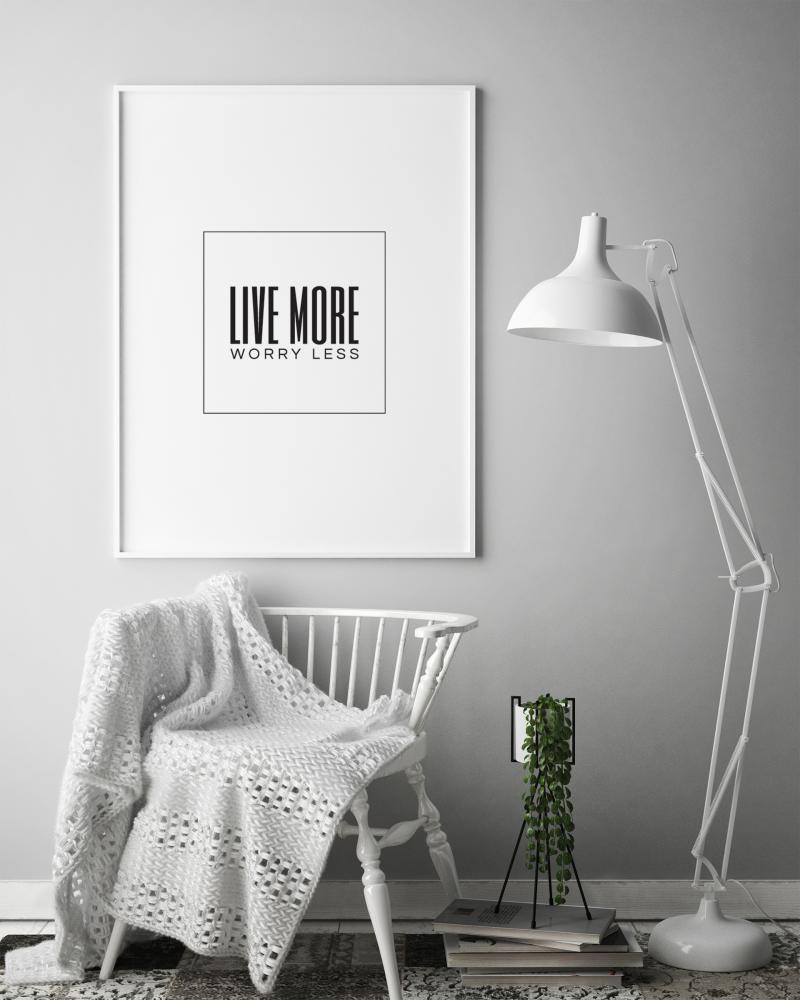 Bildverkstad Live more - Worry less