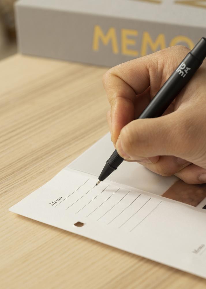 KAILA KAILA MEMORIES Black XL - Coffee Table Photo Album - 60 Foto's van 11x15 cm