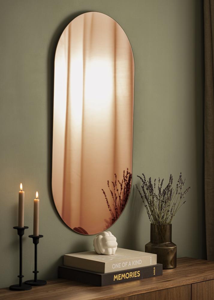 KAILA KAILA Spiegel Oval Rose Gold 50x100 cm