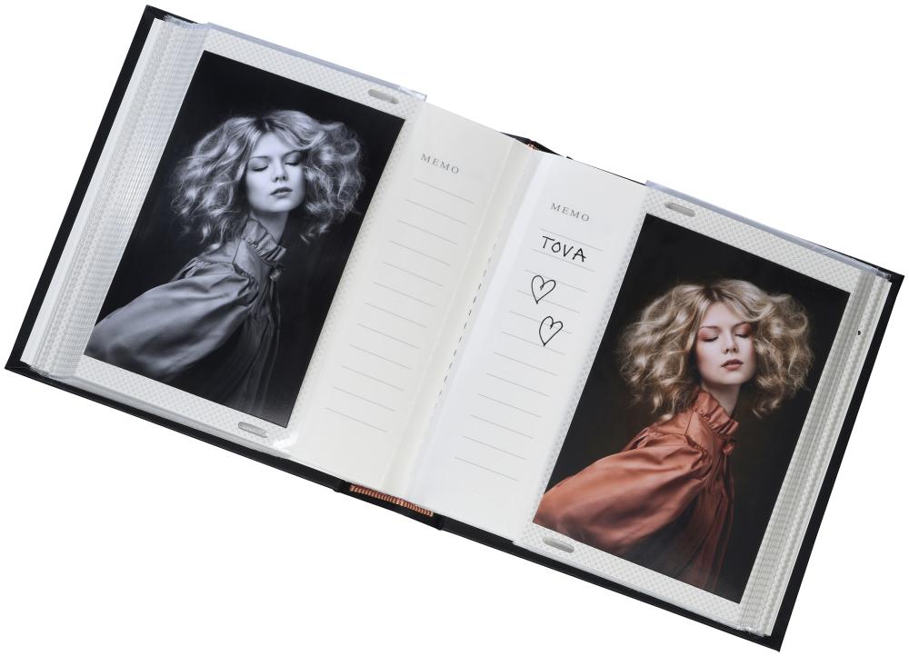 Focus Trend line Album Super Zwart - 100 Foto's van 10x15 cm