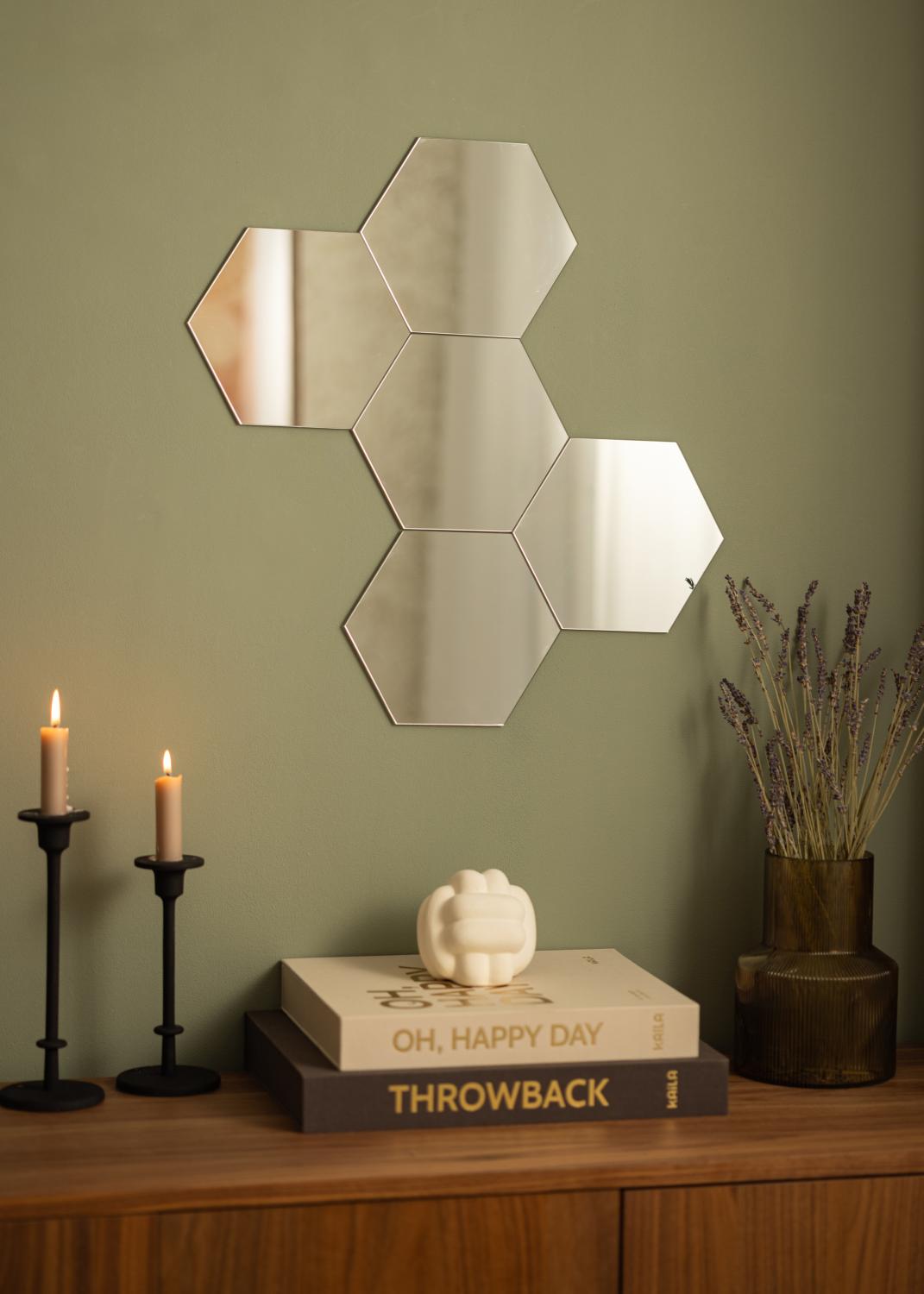 Product Image for Spiegel Set Hexagon 18x21 cm - 5 St