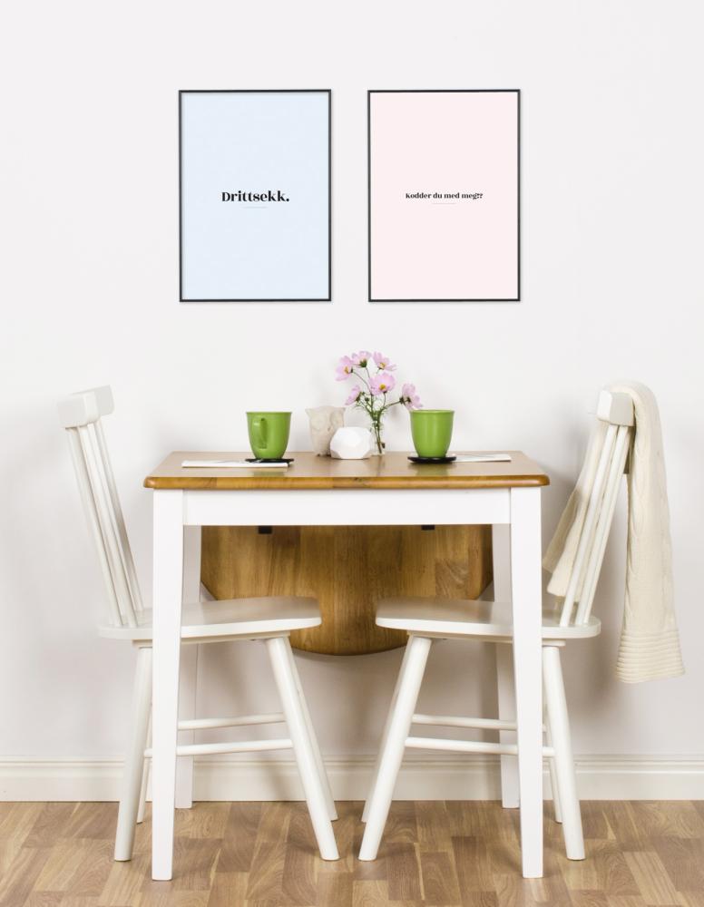 Bildverkstad Citaat - Skam - Kødder - Roze Poster