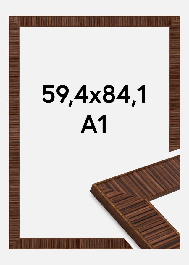 Jämtlands Ramfabrik Fotolijst Agust Acrylglas Rosewood 59,4x84 cm (A1)