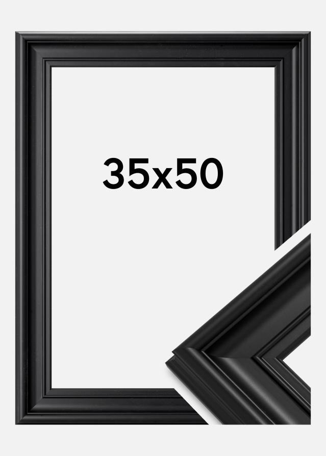 Ramverkstad Fotolijst Mora Premium Zwart 35x50 cm