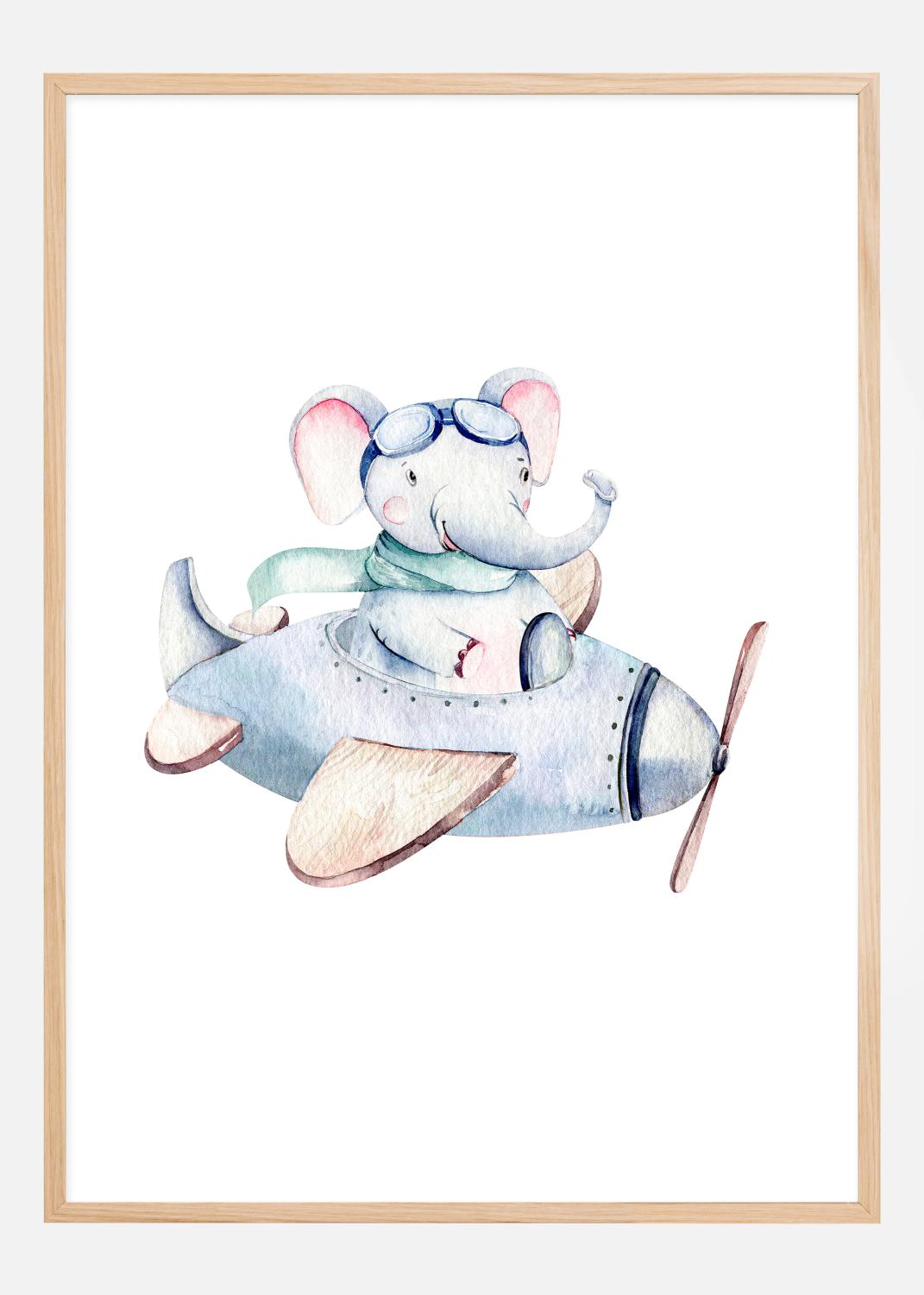 Product Image for Elephant flies Poster (21x29.7 cm (A4))