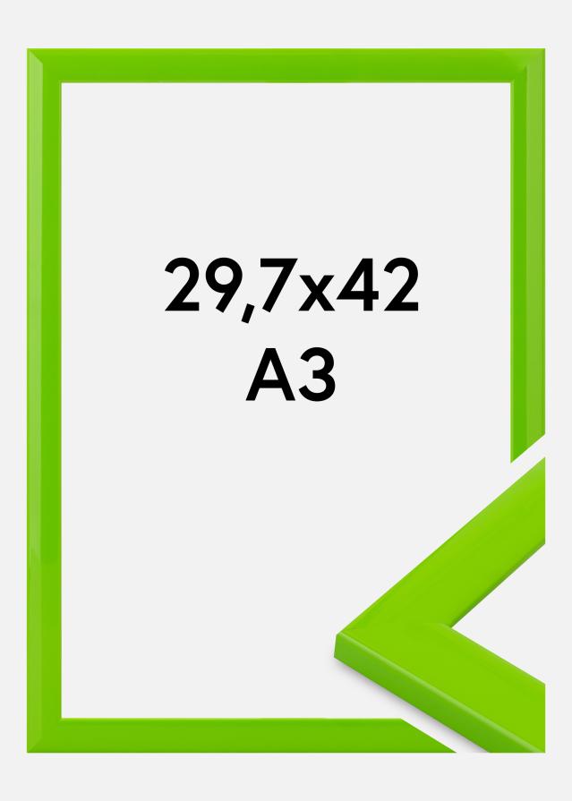 Jämtlands Ramfabrik Fotolijst Dorset Acrylglas Lichtgroen 29,7x42 cm (A3)