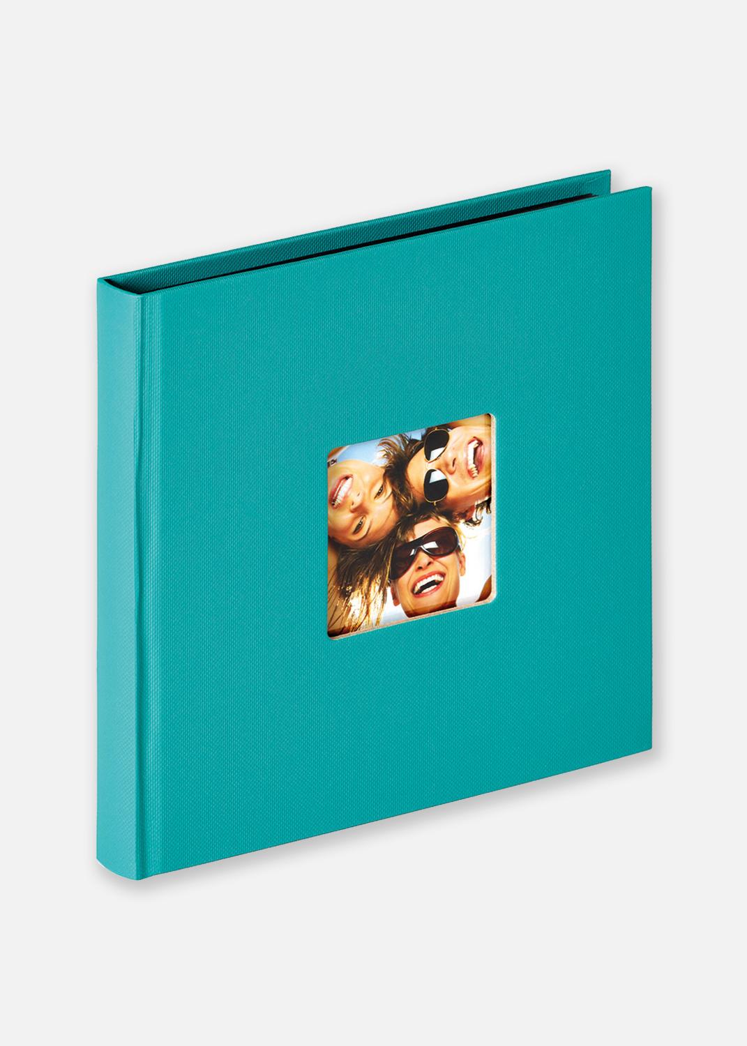 Product Image for Fun Album Turquoise - 18x18 cm (30 Zwarte zijden / 15 bladen)
