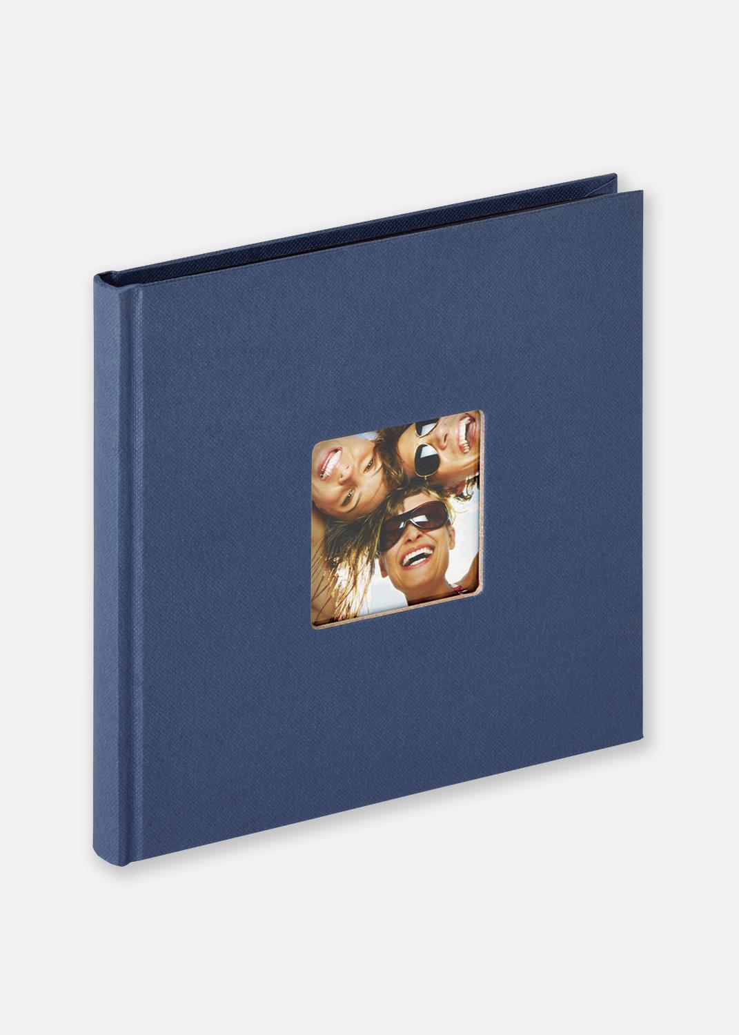 Product Image for Fun Album Blauw - 18x18 cm (30 Zwarte zijden / 15 bladen)