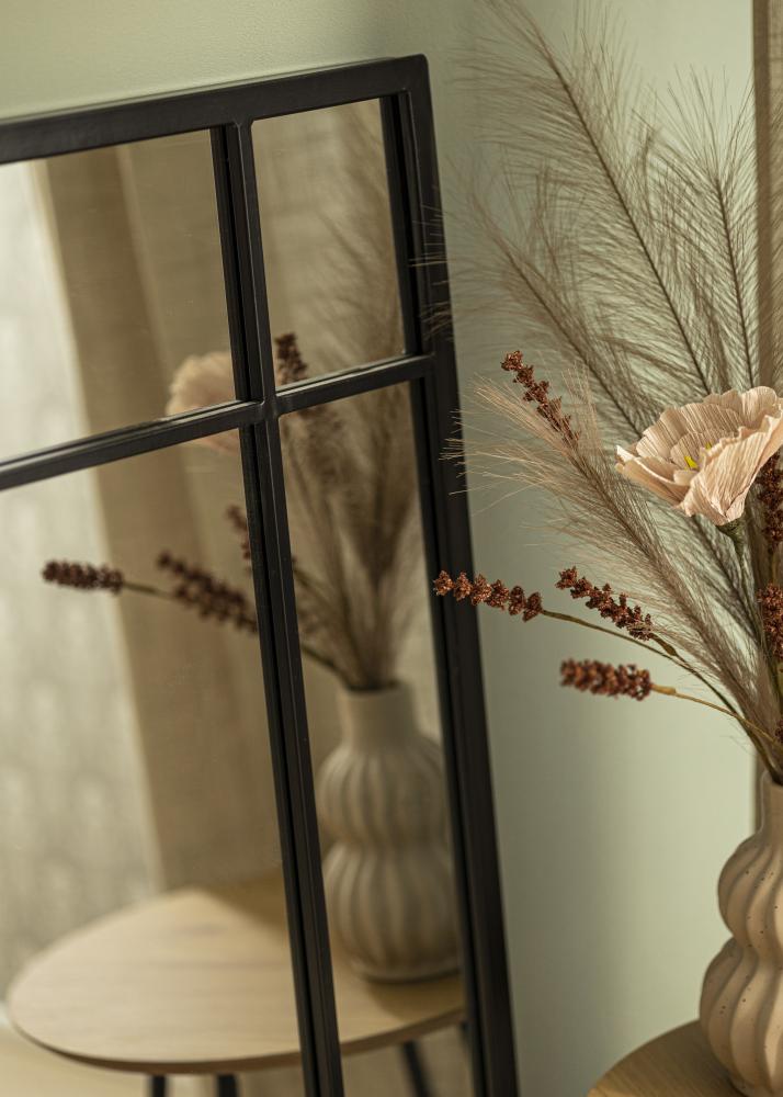 ID Factory Spiegel Window Zwart 70x100 cm