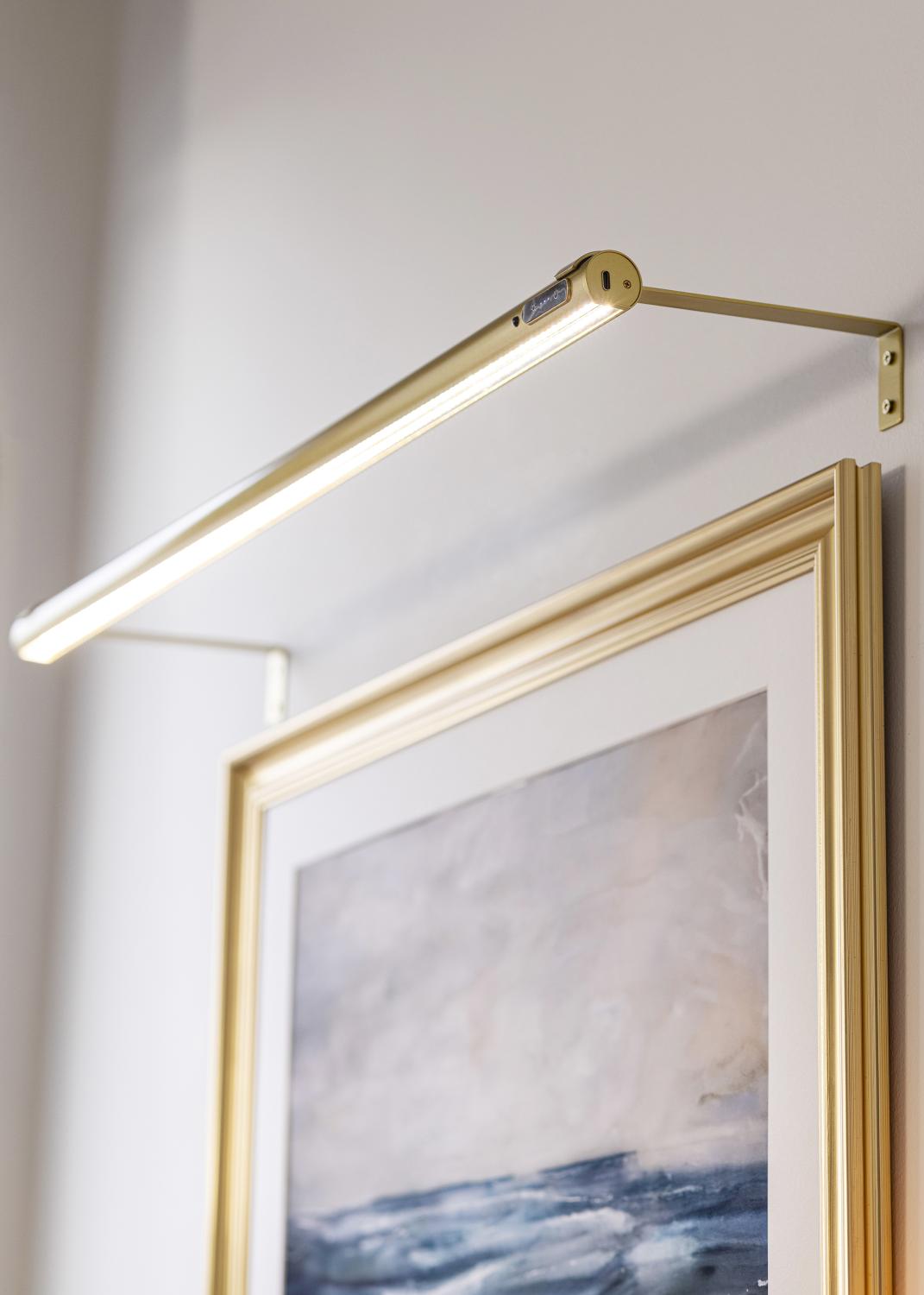 Product Image for KAILA Brilliance Batterijgevoede Schilderijverlichting 80 cm - Goud