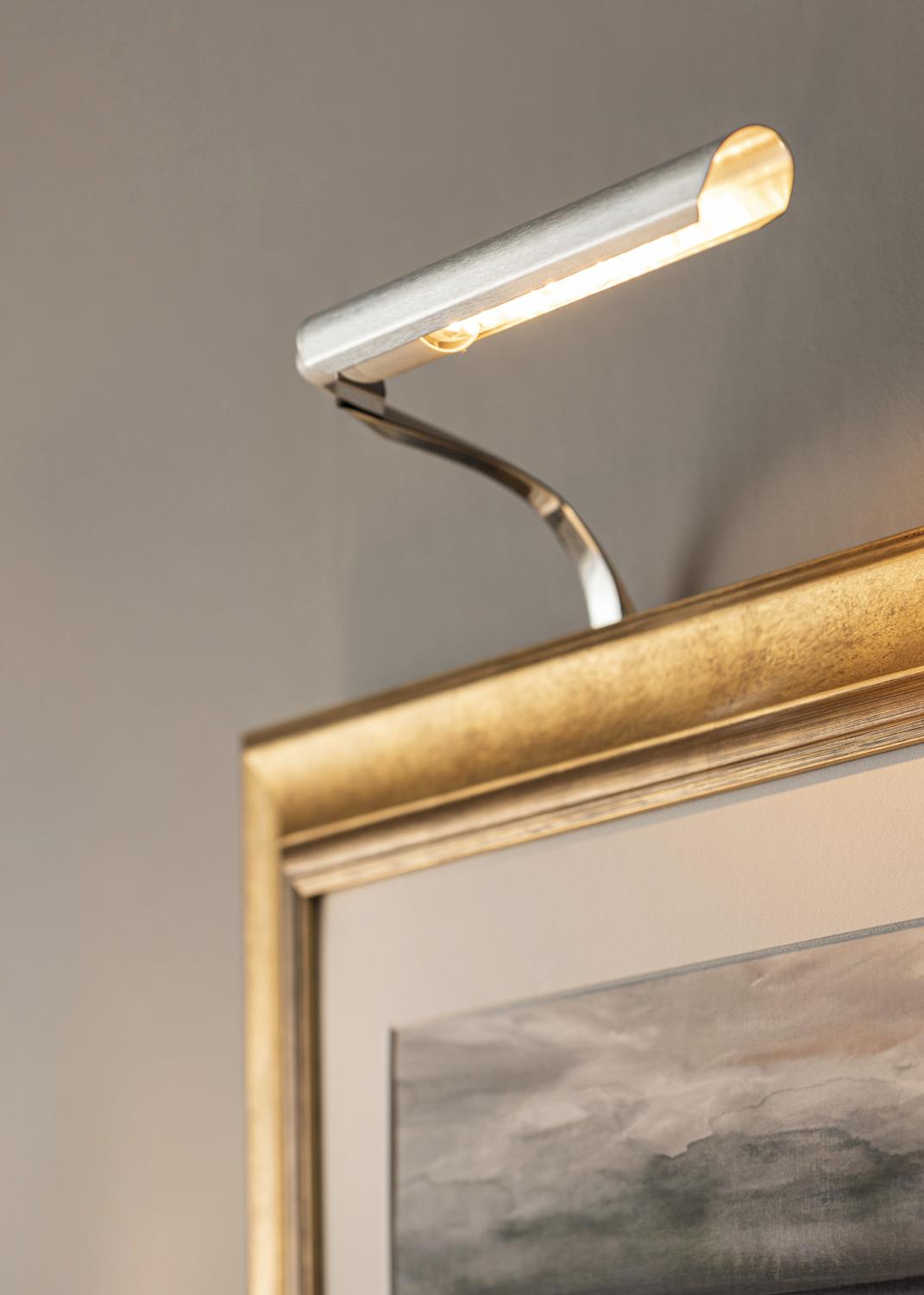 Product Image for Eklunds Uno 1 voor lijstbreedte 25-60 cm schilderijverlichting - Staal