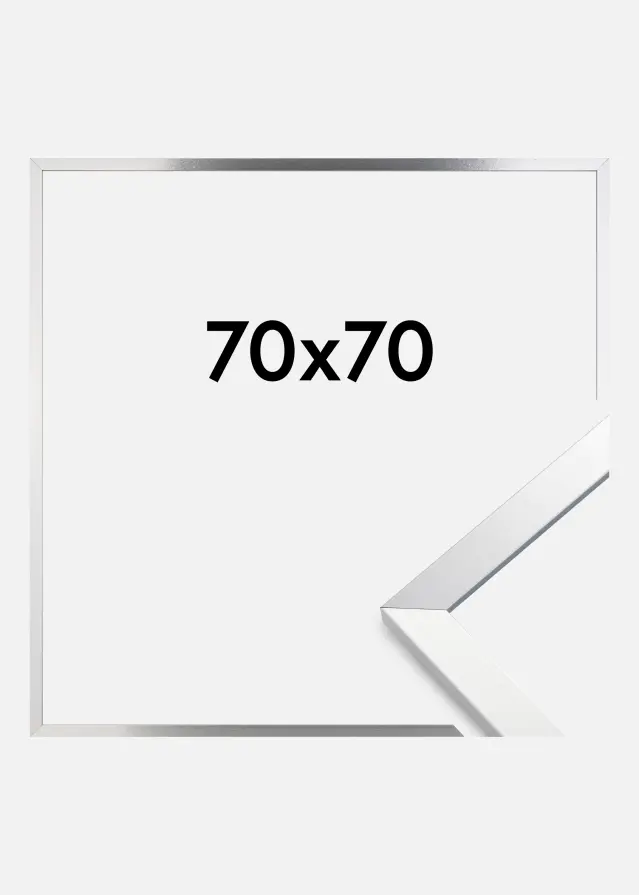 Artlink Fotolijst Trendy Acrylglas Zilver 70x70 cm