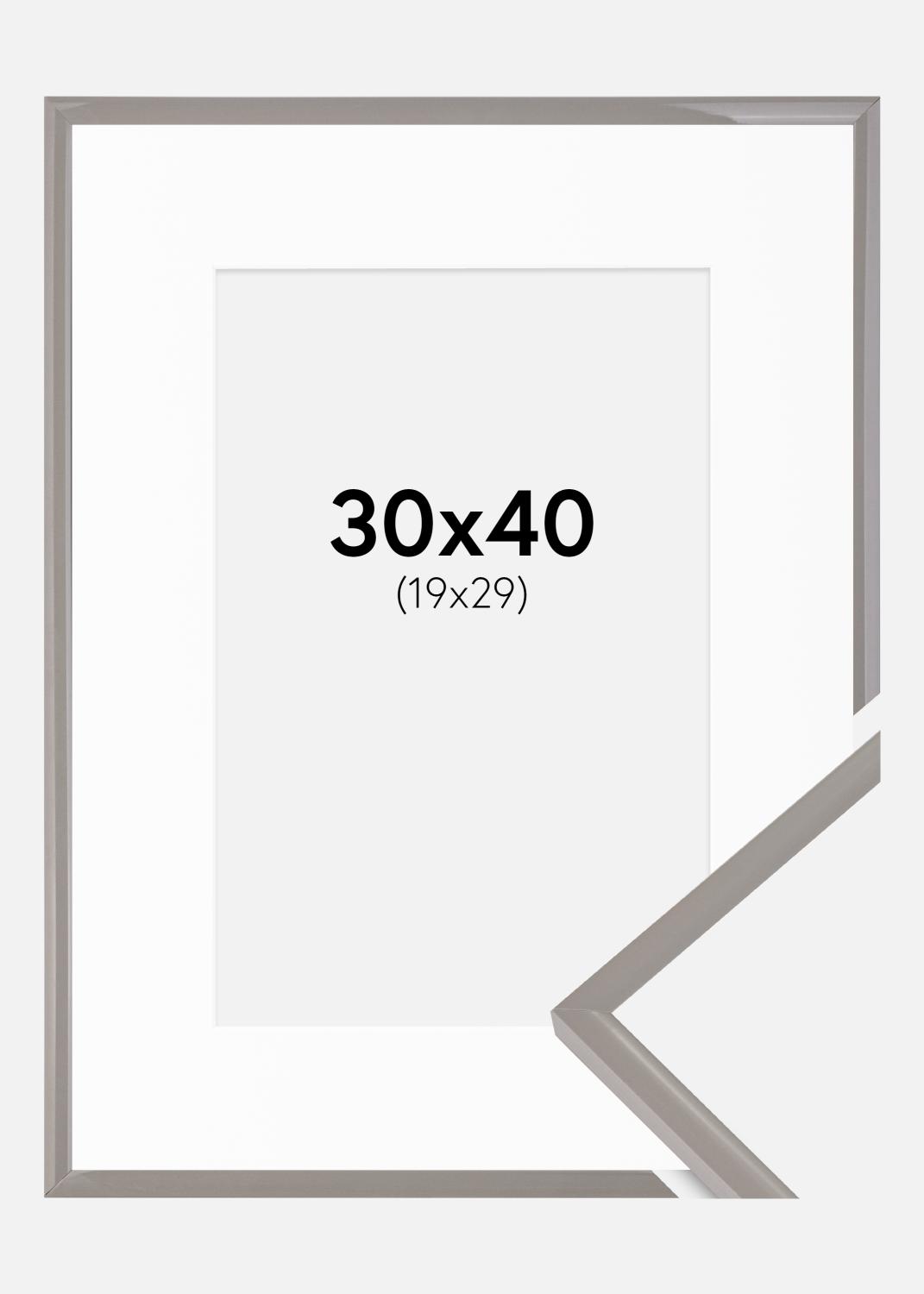 Product Image for Fotolijst New Lifestyle Earth Grey 30x40 cm - Passe-partout Wit 20x30 cm