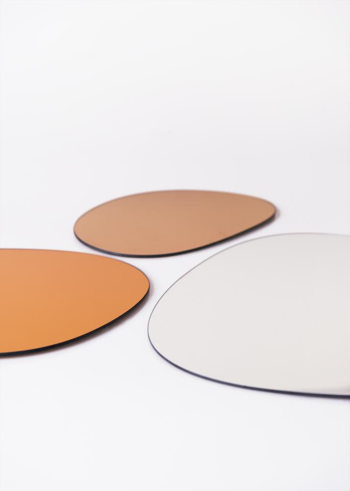 Incado Spiegel Set Orange, Rose Gold & Clear - 3 st.
