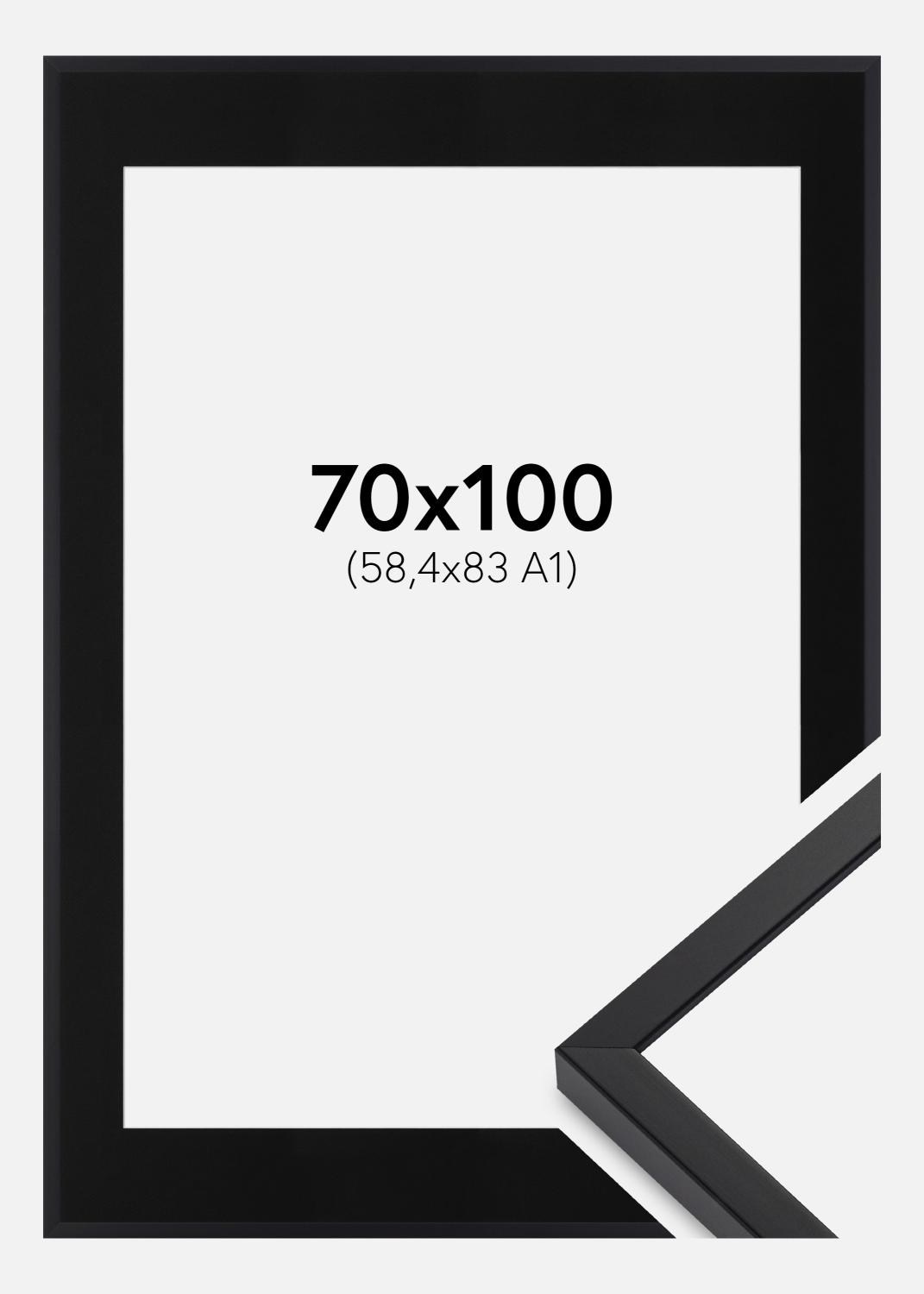 Product Image for Fotolijst E-Line Wide Zwart 70x100 cm - Passe-partout Zwart 59,4x84 cm
