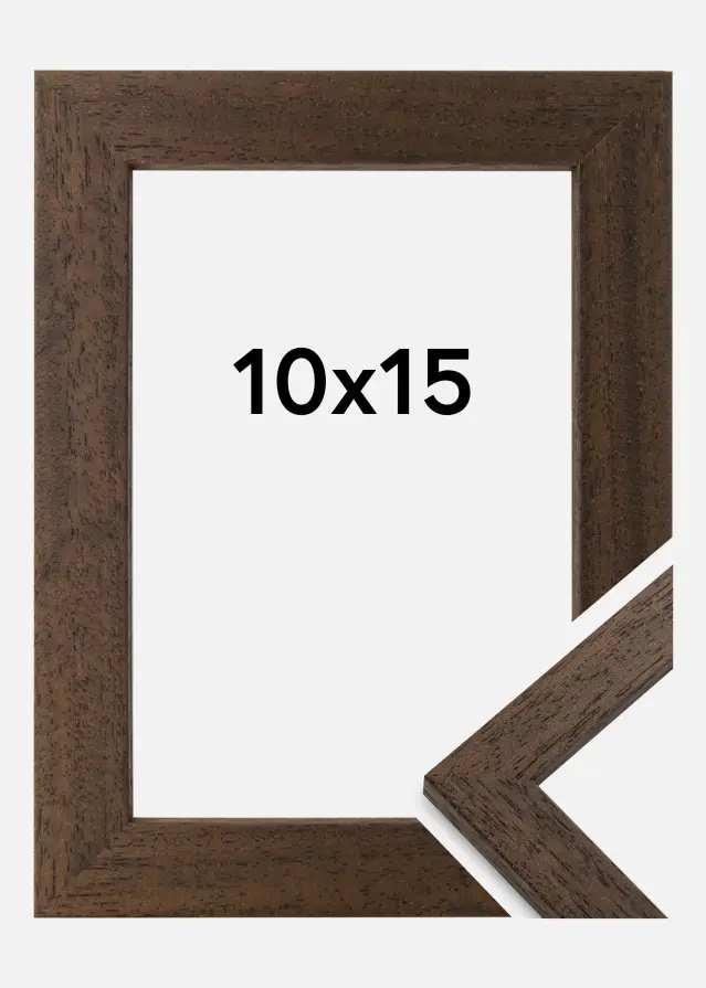 Galleri 1 Fotolijst Brown Wood 10x15 cm
