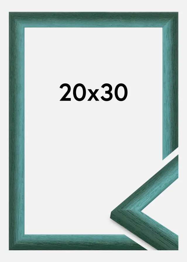 Jämtlands Ramfabrik Fotolijst Cornwall Acrylglas Donkergroen 20x30 cm