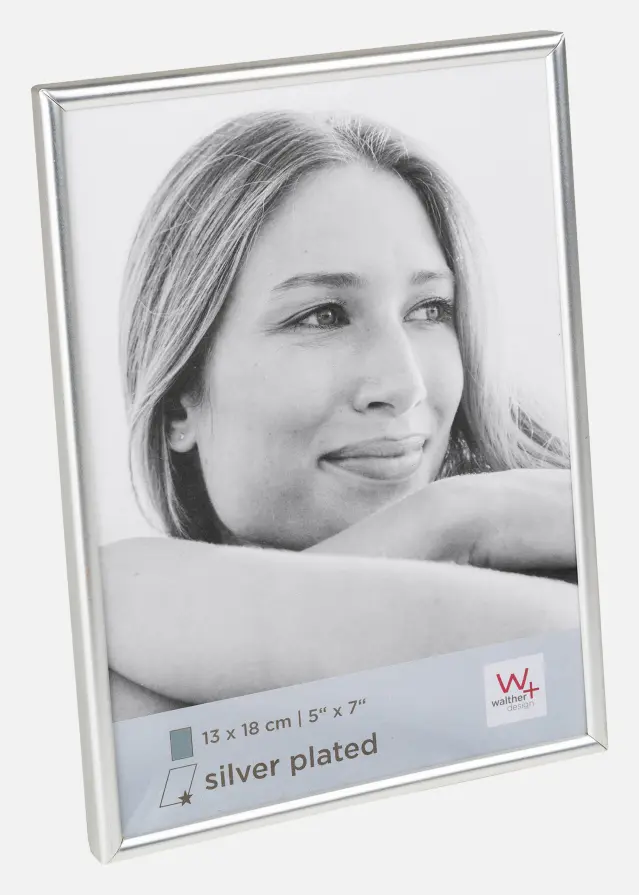 Walther Fotolijst Chloe Mat Zilver 13x18 cm
