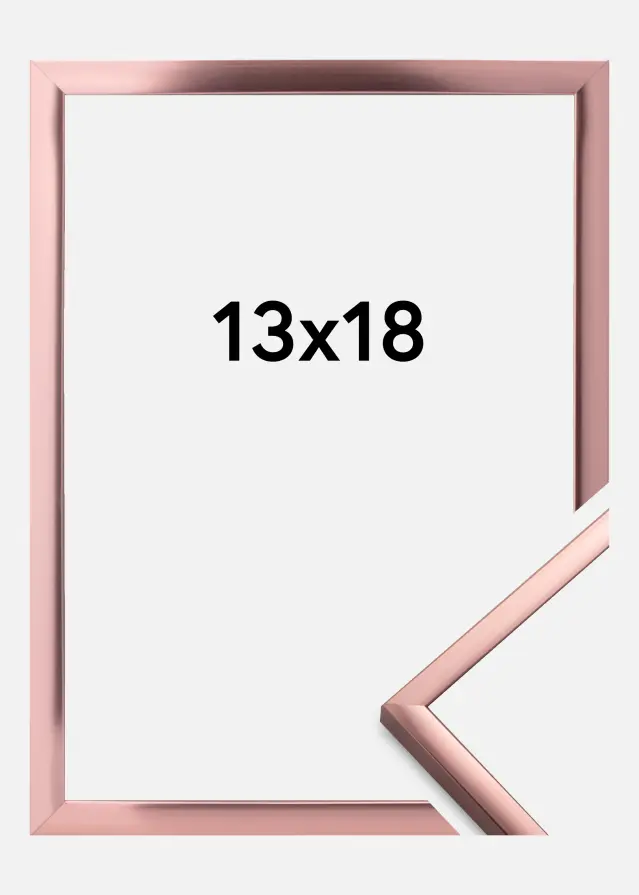 Artlink Fotolijst Poster Aluminum Roségoud 13x18 cm