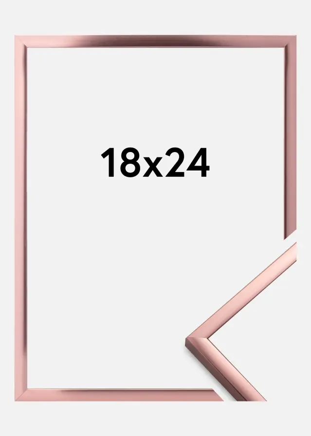 Artlink Fotolijst Poster Aluminum Roségoud 18x24 cm