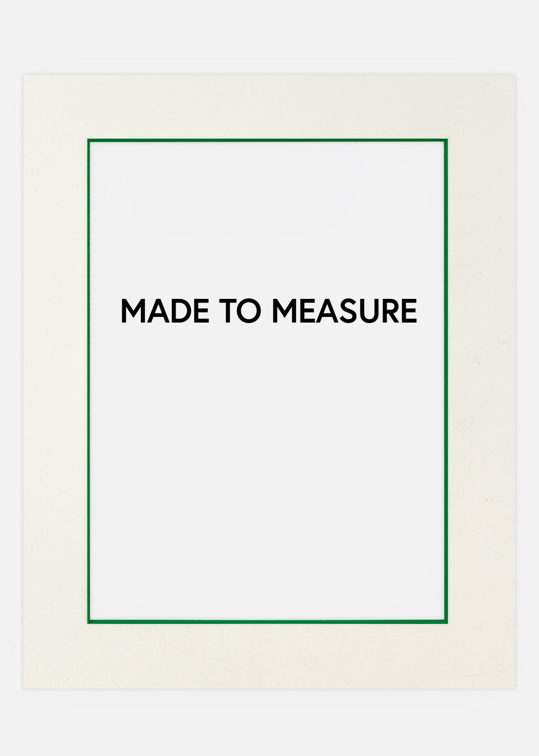 Product Image for Passe-partout Wit (Groene kern) - Op maat gemaakt
