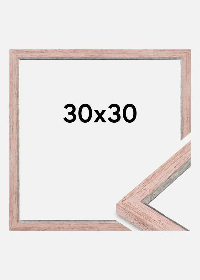 Jämtlands Ramfabrik Fotolijst Whitby Acrylglas Rood 30x30 cm